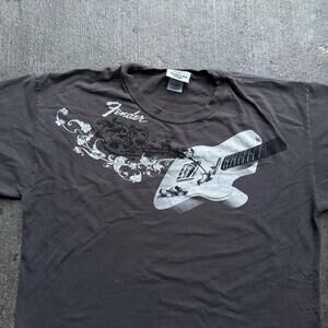 Fender 2000s Guitar Vintage Shirt Size Large